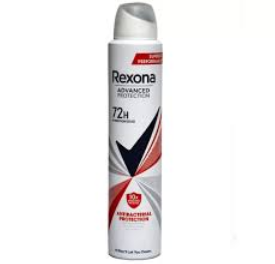 REXONA DEO SPRAY 72H A/BACTERIAL PROTECTION 200ML
